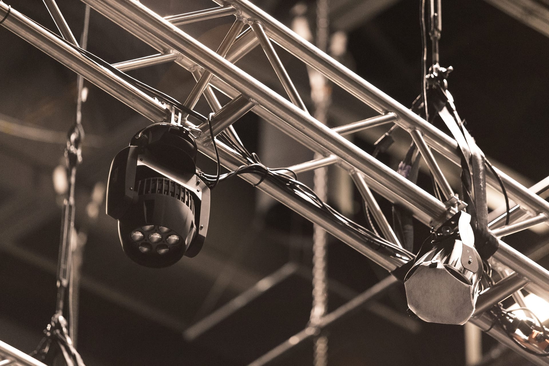 truss, konštrukcie, osvetlenie